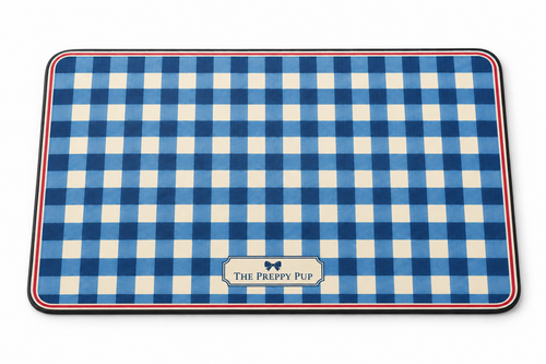 Garden Party Pet Mat on a white background