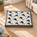 Sailor’s Rest Dog Bed in a coastal home